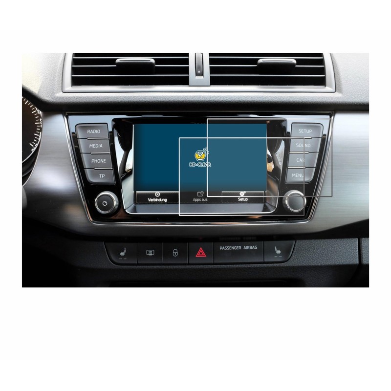 BROTECT Screen Protectors for Skoda Fabia 3 Combi 6.5 Inch