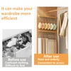 2 pack 12 inch valet rods for closets,pull out closet