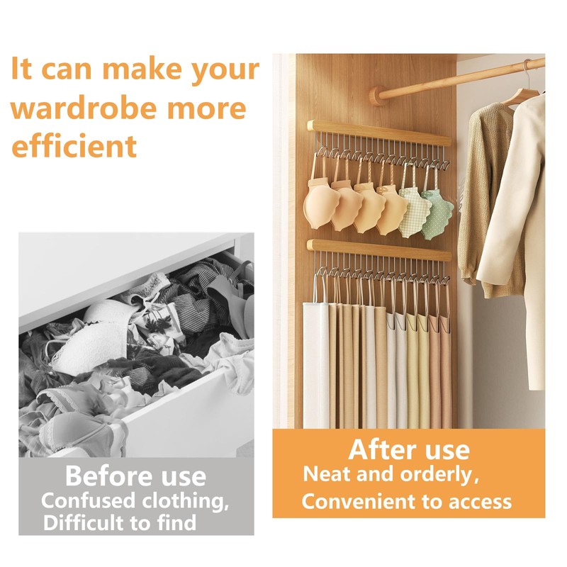 2 pack 12 inch valet rods for closets,pull out closet