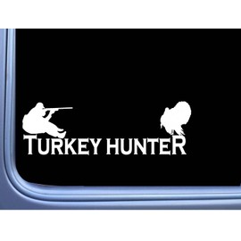 EZ-STIK Turkey Hunter L788 8 inch Sticker Box Call Slate Decoy Decal