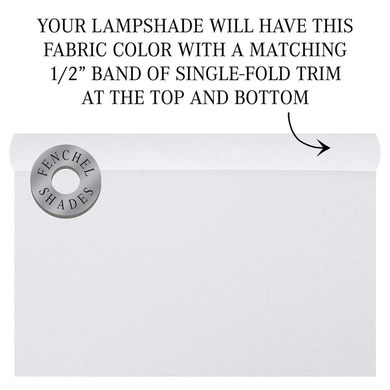 FenchelShades.com 7" Top Diameter x 7" Bottom Diameter x 6"