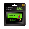 ADATA SU650 480GB 3D-NAND 2.5" SATA III High Speed Read
