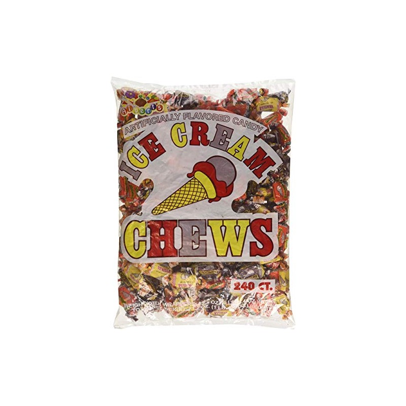 Alberts Chews Ice Cream 240 Piece Bag - pack 3