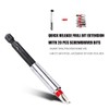 Screwdriver Bit Set Mixed 20 PCS+ Drill Bit Holder 75MM
