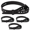 4pcs Snowshoe Straps, 9x0.8 Inch Snowboard Binding Straps Adjustable Ski