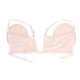 Underarm Pad,Underarm Sweat Pad Reusable Sweat Absorbent Comfortable Adjustable Armpit Pad (Beige)