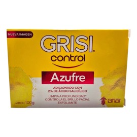 Jabón Azufre Grisi Antiseborréico 100
