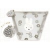 Marimo Craft Miffy Cherry Fleur Series Mesh Vessel Pouch, Gray,