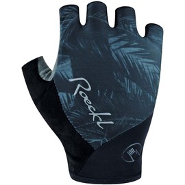 Roeckl Danis Women's Cycling Gloves Short Black/Grey 2023: Size: 6