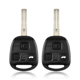 Car Key Fob Remote Keyless Entry Control HYQ1512V 315MHz 3 Button Replacement for 1998-2005 Lexus ES300 GS300 GS400 GS430 IS300 LS400-2 Pack