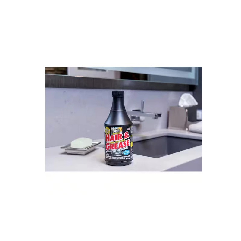 Instant Power 20 oz. Hair and Grease Drain Opener Pipe