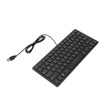 Keyboard 78 Key Mute Ultra Thin Wired Mini USB Interface