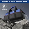 WORKPRO 16-inch Wide Mouth Tool Bag, Heavy Duty Cloth Tool