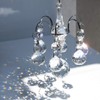 H&D HYALINE & DORA Crystal Wind Chime Shaped Rainbow Suncatcher,Hanging