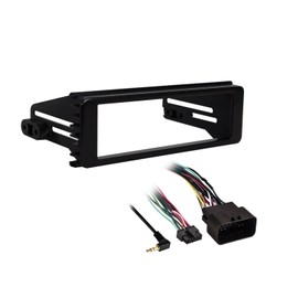 Metra 99-9600 Kit de instalación estéreo para motocicletas Harley Davidson seleccionadas de 1998-2013 (negro)