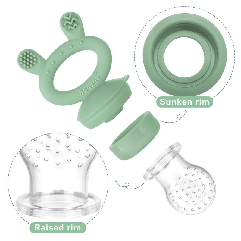 Haakaa Mini Combo alimentador para bebé para introducir nuevos sabores