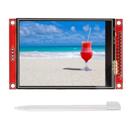 DIANN 2.4" ILI9341 SPI TFT LCD Display Touch Panel 320x240 TFT LCD Touch Screen Shield 5V/3.3V STM32 Display Module SPI Serial with Touch Pen