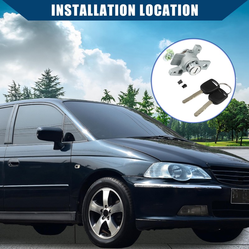 Hihaha Door Lock Cylinder for Honda Odyssey 2005-2010 / Driver