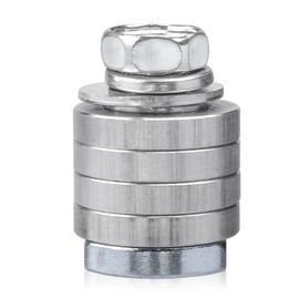 Mesee Angle Grinder to Grooving Machine Adapter, M14 Thread Quick Change Slotter Adapter Conversion Head Angle Grinder Variable Slotting Machine Converter Tool Accessory - Silver