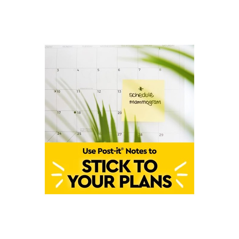 Post-it Favorite - Notas adhesivas, Amarillo canario, 24 almohadillas