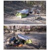 Triwonder Hexagonal Tarp, Tent/Ground Sheet, Waterproof, Lightweight, Camping Mat, Storage