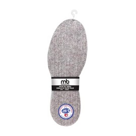 Moneysworth & Best Polar Men's Warmth Down to -25c Felt Insole, 10