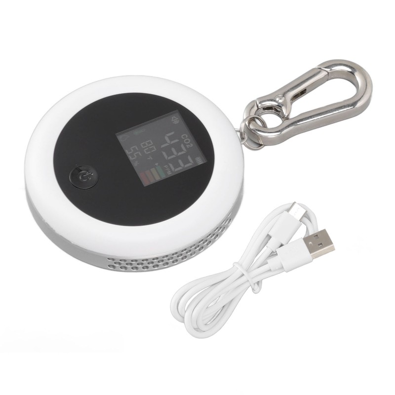 Infrared Mini CO2 Detector 3 in 1 Portable LCD Temperature