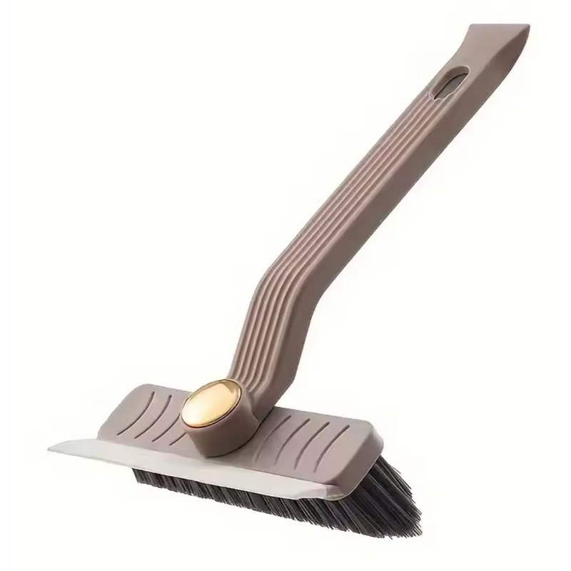 360 Rotating Tile Cleaning Brush - Hard Bristle Scrubber for