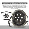 Tourdarson Skateboard Helmet Impact Resistance Ventilation for Youth & Adult