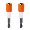 AUTOTOOLHOME 2 Pieces Quick Change Bit Holder Magnetic 1/4" Hex
