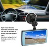 4.5in Car Dash Cam with Dual Lens 1080P HD 170