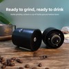 Portable Electric Burr Coffee Grinder Ceramic Blade Burr Grinder USB