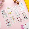 30-Design A/B Water Transfer Tattoo Mask Decoration Stickers RD-10807 A 3ea