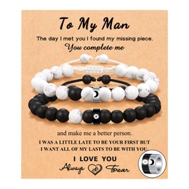 UNGENT THEM Men Valentine Day Gifts for Him Husband from Wife Mens Birthday Gift Ideas To My Man Anniversary Birthday Christmas Gifts for Men Husband Who Want Nothing Who Have Everything