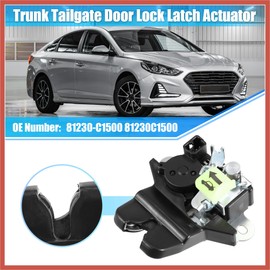 ACROPIX Trunk Latch Lock Actuator 81230-C1500 for Hyundai Sonata 2018-2019 Sedan Tailgate Door Latch Lock Actuator Motor Rear Trunk Lid Lock Latch Actuator Car Parts