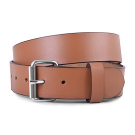 PBF Leather Gun Belt for Men - 1.5" Concealed Carry Belt - Heavy Duty & Durable