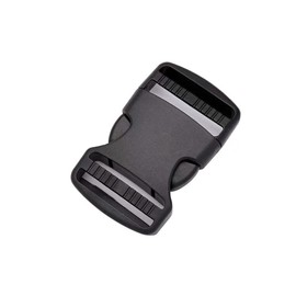 1X 38mm Plastic Side Quick Release Buckle Clip Cord Strap Fastener Webbing Bag