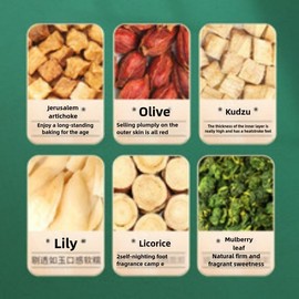 Chicory and Gardenia Bun Tea Chicory and Mulberry Leaves Gardenia Lily Healthy Flower, 30 packs, 5 grams per pack, Traditional Chinese Herbal, 150 grams in total