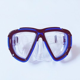 Goggle-style Swim Goggles for Summer Diving & Snorkeling - LF269 Free Size / Free Size Blue 5ea