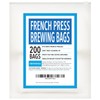 [200 pack] No Mess French Press Brew Bag to Save