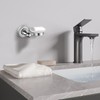 iBathUK Georgina Round Soap Dish, Stainless Steel Wall Mount Soap