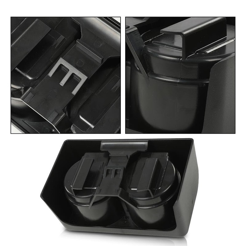 G-PLUS Front Rear Bench Seat Dual Cup Holder Center Console