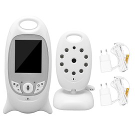 Baby Camera Monitor 2.4G Wireless Video 2 Way Audio Night Vision Intercom 100‑240V EU Plug