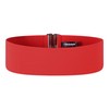 BlackButterfly 3 Inch Elastic Vertical Buckle Waist Belt (Red, 3XL)