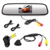 Pyle PLCM4340 Car Vehicle Rearview Backup Camera & Mirror Monitor