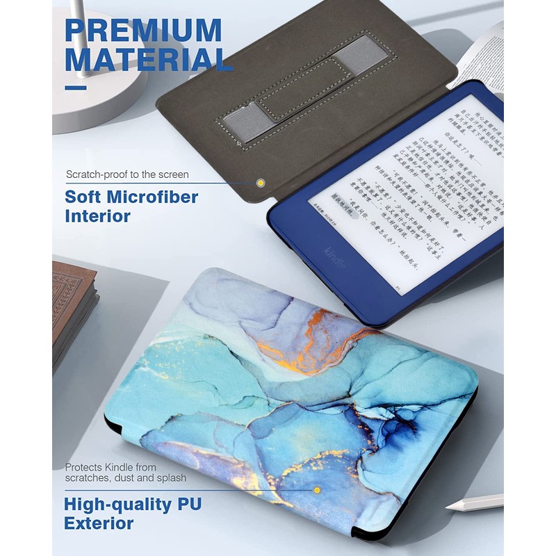 BYCeKe Case for 6" Kindle Paperwhite 2012-2017 (Model Number: EY21/DP75SDI)