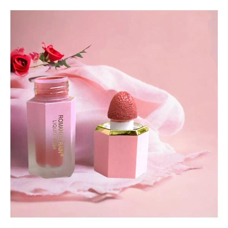 Rubor Colorete Liquido Blush Larga Duracion 4 Piezas