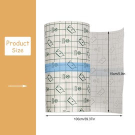 Rumyve Tattoo Care Waterproof Bandage,Protective Waterproof Film Dressing Covering Tape,Wound Protection, Plastic Covering