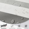 Madison Park Shower Curtain Spa Waffle Weave Stall Shower Curtain