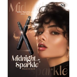 Nature Republic HONEY MELTING LIP GLITTER & PLUMPING (16 MIDNIGHT SPARKLE) SOFT LIP STICK,Tinted lip,Lip Gloss,sheer lip,lip glitter,lip balm, jelly gloss,tint gloss,lip volumizer,korean make up